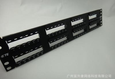 原装品质 安普六类配线架 AMP超六类48口配线架千兆网络工 价格、厂家与图片全解析